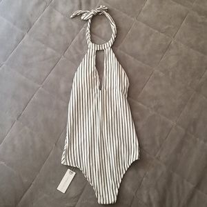 One piece bathing suit